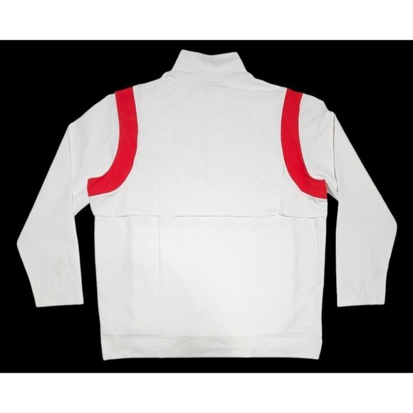 Nike Sideline Quarter Zip Football Coaches Jacket DJ5115-100 - Picture 2 of 7